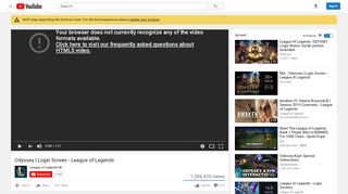 
                            1. Odyssey | Login Screen - League of Legends - YouTube