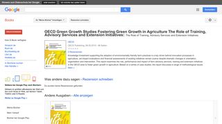 
                            6. OECD Green Growth Studies Fostering Green Growth in Agriculture The ...