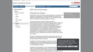 
                            12. OEM Info & Downloads - Bosch