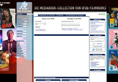 
                            12. OFDb - Die Filmdatenbank für TV, Kino, DVD, Blu-ray und Trailer