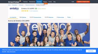 
                            12. Ofertas de empleo en Emtelco CX & BPO - Bolsa de trabajo Colombia ...