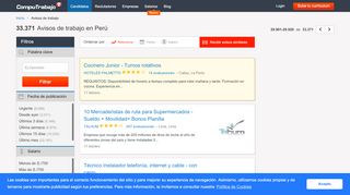 
                            13. Ofertas de trabajo y empleos Perú | Computrabajo Perú