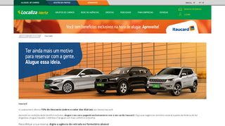 
                            6. Ofertas itaucard - Localiza | Rent a car