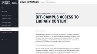 
                            4. Off-campus access to library content