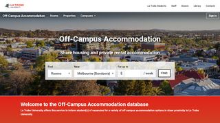 
                            10. Off-Campus Accommodation