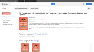 
                            12. Off Track Planet's Travel Guide for the Young, Sexy, and Broke: ...