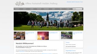 
                            1. Offene Fachschaft Medizin Freiburg e.V.: Homepage