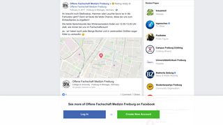 
                            6. Offene Fachschaft Medizin Freiburg - Facebook