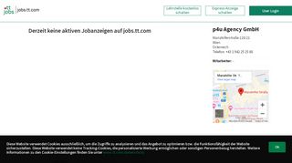 
                            8. Offene Jobs bei p4u Agency GmbH - Bewirb dich auf neue ... - TT Jobs