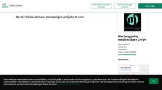 
                            7. Offene Jobs bei Werbeagentur medien-jäger GmbH - Bewirb dich auf ...