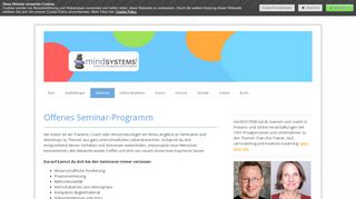 
                            6. Offenes Seminar-Programm - mindSYSTEMS