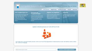 
                            1. Öffentliche Aufträge in Bayern: Login