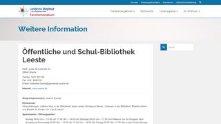 
                            8. Öffentliche und Schul-Bibliothek Leeste – Familienhandbuch ...