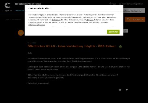 
                            6. Öffentliches WLAN - keine Verbindung möglich - ÖBB Railnet ...