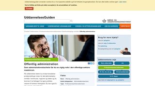 
                            12. Offentlig administration | UddannelsesGuiden