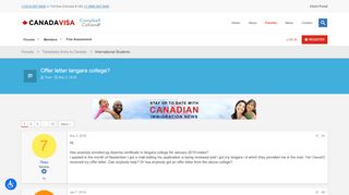 
                            11. Offer letter langara college? - Canadavisa.com