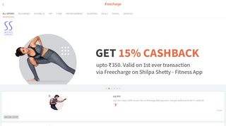 
                            2. Offers - Freecharge