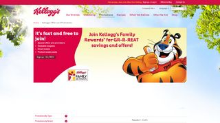 
                            6. Offers & Promotions | Kellogg's