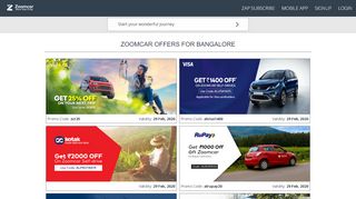 
                            2. Offers - Zoomcar