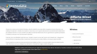 
                            13. Offerta connettività su rete Winet | Tecnodata Trentina srl - Trento (TN)