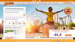 
                            2. Offerta Mirabilandia hotel + Parco e pacchetti famiglia scontati