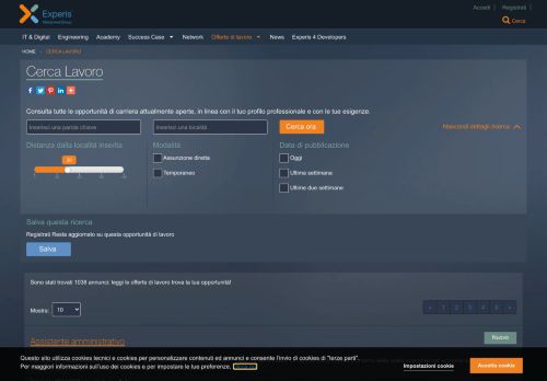 
                            3. Offerte di lavoro | Experis