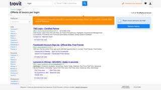 
                            11. Offerte di lavoro per login - Trovit