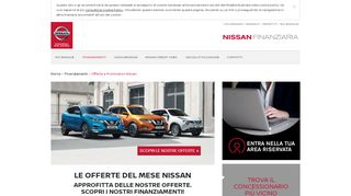
                            9. Offerte e Promozioni Nissan | NISSANFIN