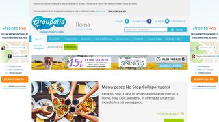 
                            7. Offerte Roma: coupon, deal e sconti fino al 60% | Groupalia