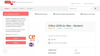 
                            9. Office 2016 for Mac - SURFspot