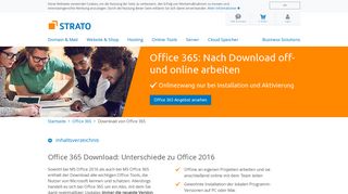 
                            10. Office-365-Abo bei STRATO abschließen & gleich downloaden