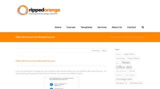 
                            9. Office 365 Account and Microsoft Account - Ripped Orange