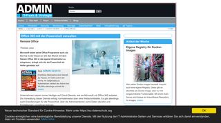 
                            9. Office 365 » ADMIN-Magazin