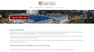 
                            5. Office 365 | All about Office 365 at the University of Chicago!