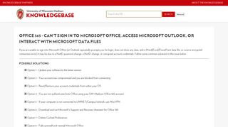 
                            10. Office 365 - Can't sign in to Microsoft Office, access Microsoft ...