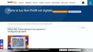 
                            10. Office 365. Come attivare il tuo account e configurare gli ... - TechSoup