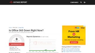
                            10. Office 365 Down? Service Status, Map, Problems History - Outage ...