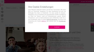 
                            10. Office 365 Education für Schulen & Universitäten - TelekomCLOUD