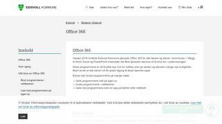 
                            3. Office 365 - Eidsvoll Kommune