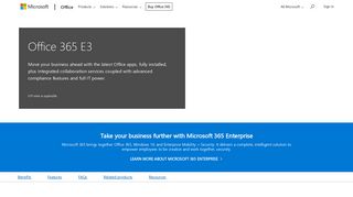 
                            1. Office 365 Enterprise E3 | Office365