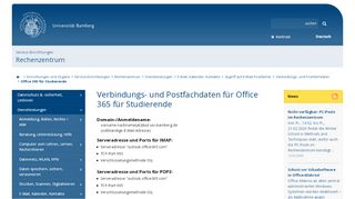 
                            2. Office 365 für Studierende - Otto-Friedrich-Universität Bamberg
