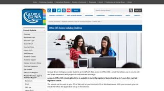 
                            12. Office 365 - George Brown College