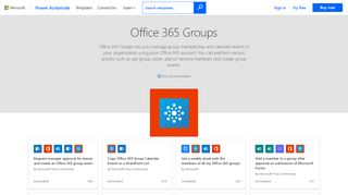 
                            8. Office 365 Groups | Microsoft Flow