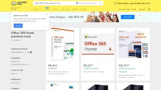 
                            10. Office 365 Home Premium Novo - Informática no Mercado Livre Brasil