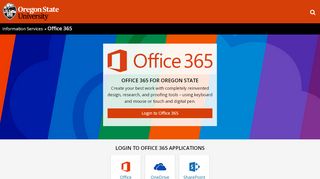 
                            5. Office 365 | | Information Services | Oregon State University