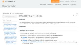
                            11. Office 365 Integration Guide - SecureAuth IdP 9.0.x Documentation ...