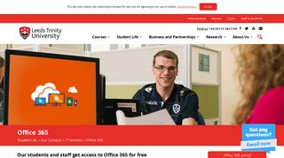 
                            10. Office 365 - Leeds Trinity University