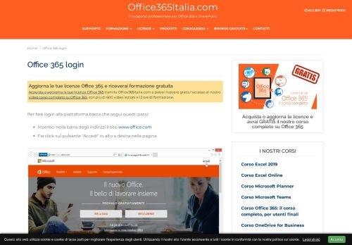 
                            5. Office 365 login - Office365Italia.com