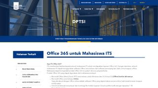 
                            4. Office 365 Mahasiswa - DPTSI - ITS