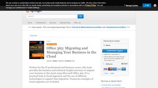 
                            6. Office 365: Migrating and Managing Your Business in the ... - Springer